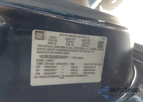 2011 Chevrolet Silverado 1500 Lt z USA, uszkodzony, nr VIN 1GCRCSE03BZ303291